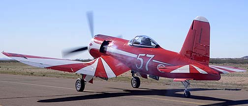 Goodyear F2G-1 Corsair NX5588N Race 57, Cactus Fly-in, March 2, 2012